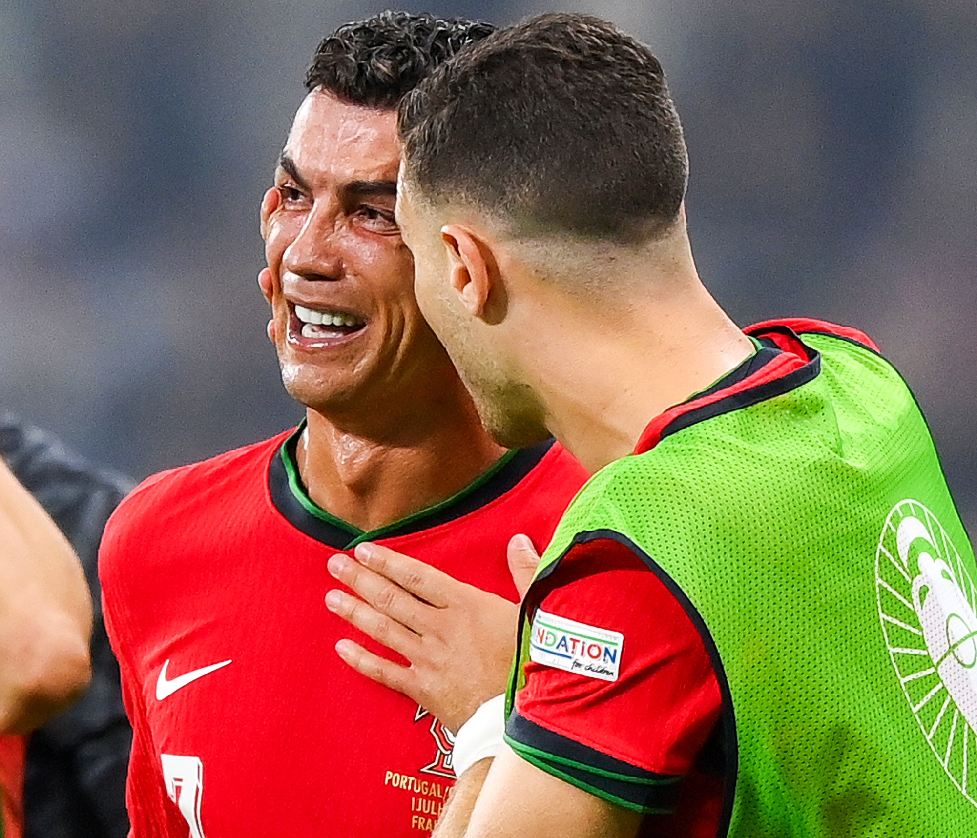 Teary Cristiano Ronaldo Having His Last Dance With Portugal At Euro