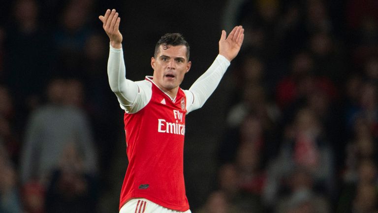 Hertha Berlin To Snap Up Arsenal Midfielder Granit Xhaka In January