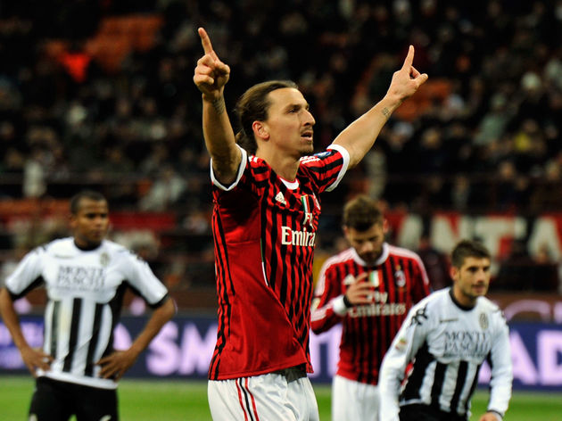 AC Milan Resign Zlatan Ibrahimovich Until End Of Season