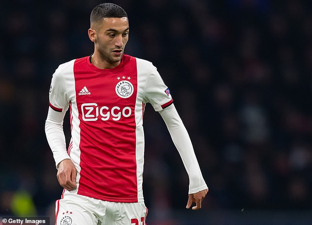 Ajax Confirm Sale Of Midfielder Hakim Ziyech To Chelsea For £37m