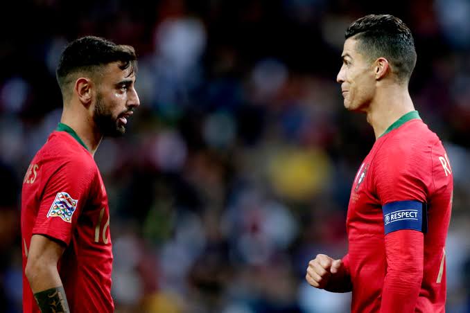 Ronaldo made me looked at Man U with More Interest - Bruno Fernandes