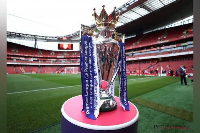 Premier League trophy 