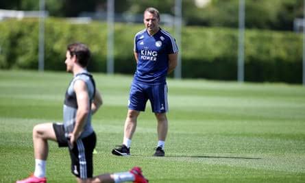 Brendan Rodgers is back to training 
