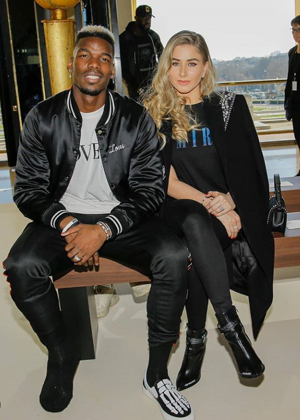 Maria Zulay Salaues and her hobby Paul Pogba