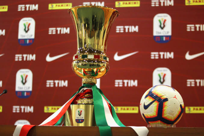 Coppa Italia trophy 
