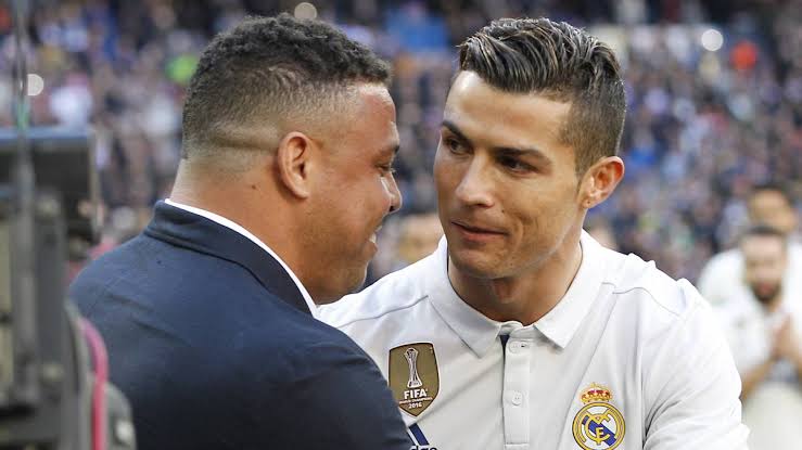 Ronaldo De Lima and Cristiano Ronaldo