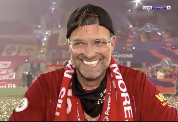 The manager of Liverpool Jurgen Klopp