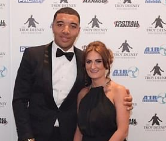 Troy Deeney with his ex-wife Stacey