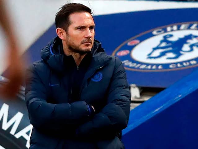 Chelsea manager, Frank Lampard 