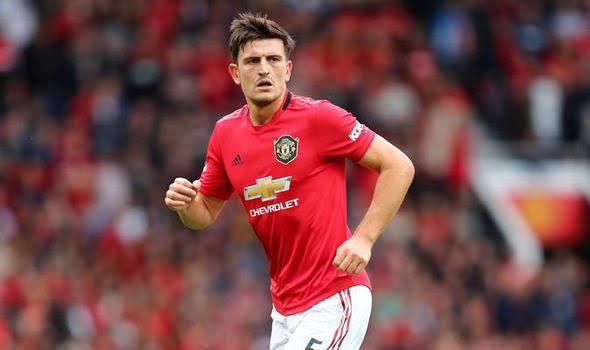 Harry Maguire of Manchester United 