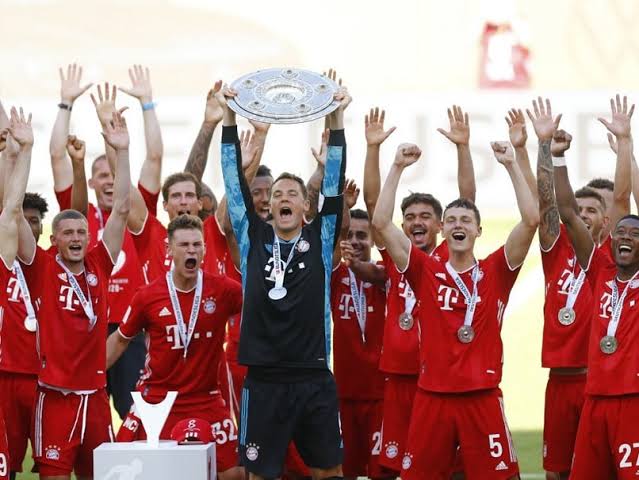Name of current Bayern Munich players as of July 22, 2020.