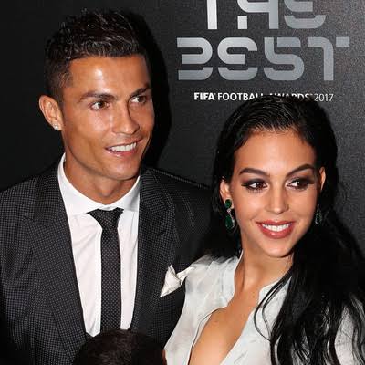 Cristiano Ronaldo and his lover Georgina Rodríguez