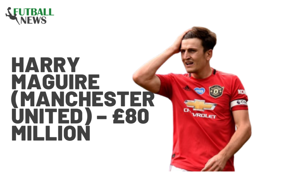 Harry Maguire (Manchester United) – £80 million