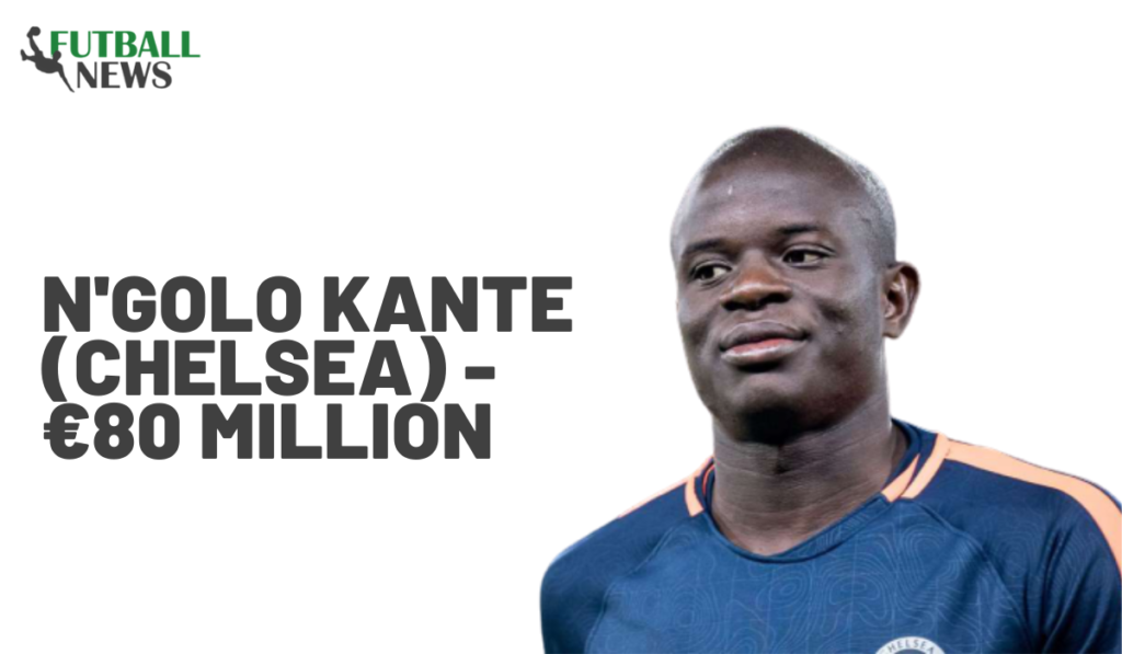 #4 N'Golo Kante (Chelsea) - €80 million