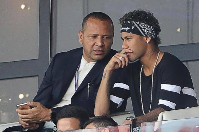 Neymar and his father Neymar Sr.