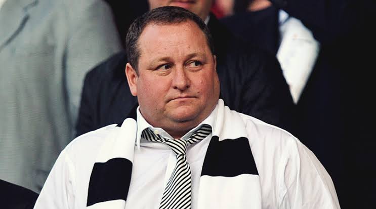 Newcastle United's owner Mike Ashley