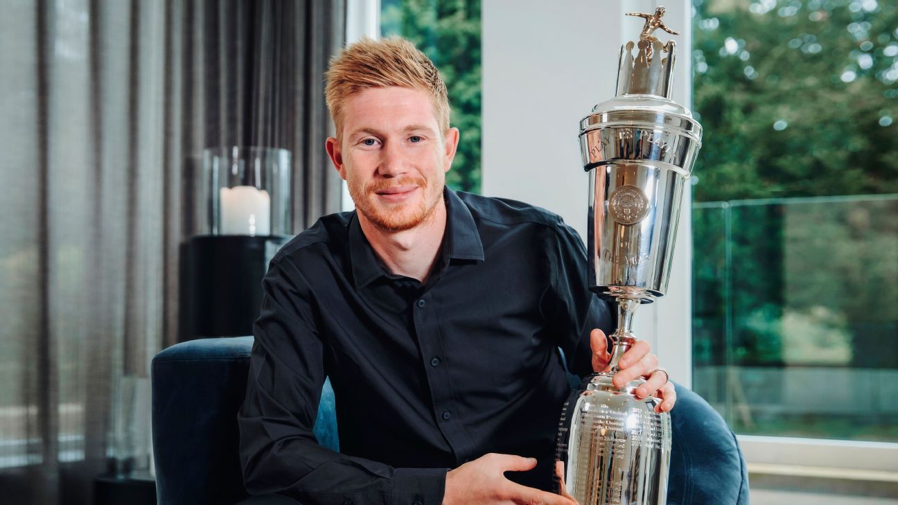 Manchester City's Kevin De Bruyne Crowned PFA Player of ...