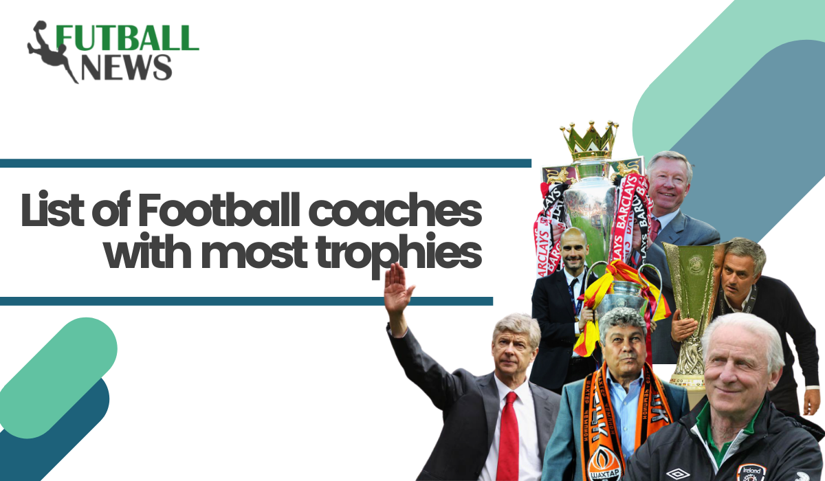 Football coaches with most trophies
