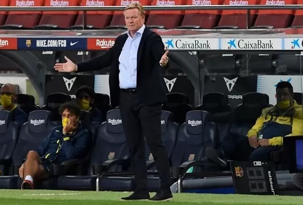 Another Barca News personality, Ronald Koeman reacts to the rise of Ansu Fati