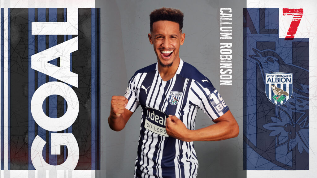 West Brom's Callum Robinson scored two goals against Chelsea within 25 minutes. 
