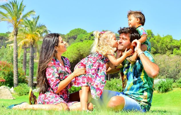 Alisson Becker and his beautiful family