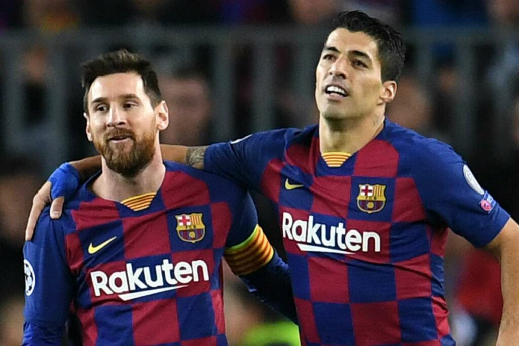 Lionel Messi and Luis Suarez during their good old days at FC Barcelona.