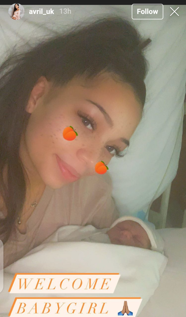 Aaron Wan-Bissaka and his girlfriend welcome a baby girl