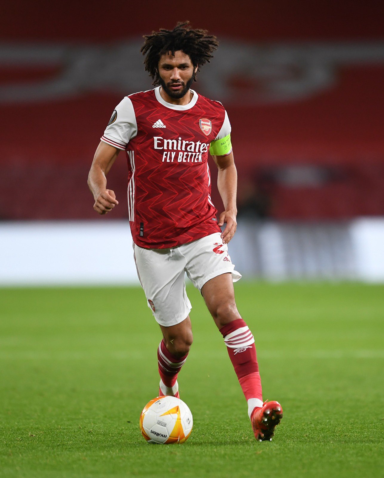 Arsenal midfielder Mohamed Elneny test positive for COVID ...