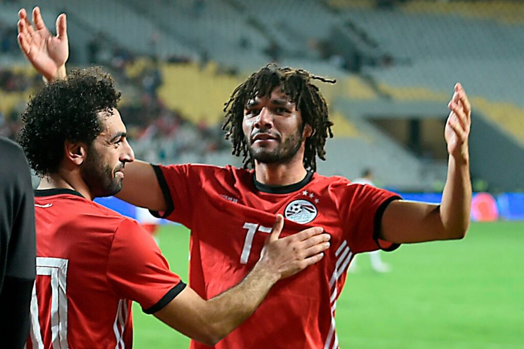 Mohamed Salah and Mohamed Elneny on national duty with Egypt. 
