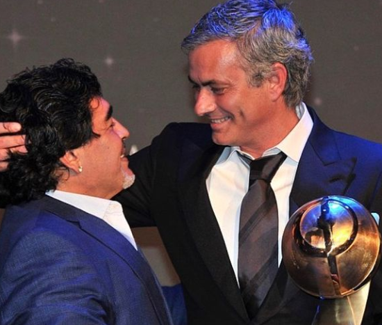 Jose Mourinho reflects on how Diego Maradona used to call him after a big defeat