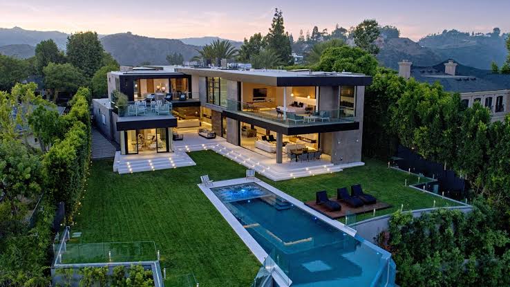 Trevor Noah's Bel Air hills mansion. 