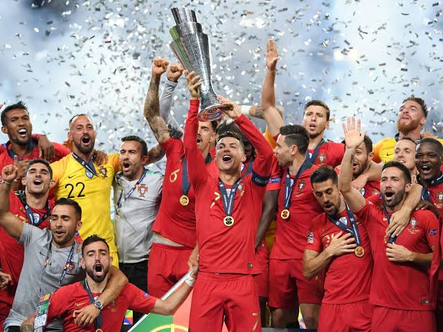 Portugal won the first edition of the UEFA Nations League in 2019 but couldn't qualify for the final stage of the competition in 2020.  