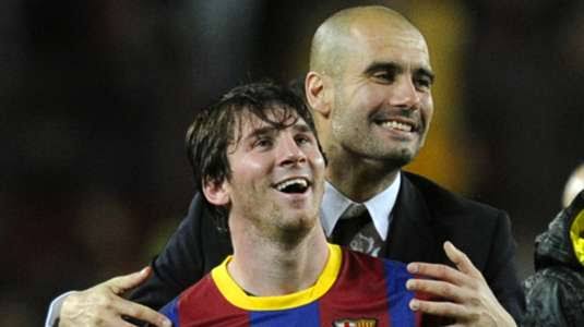 Pep Guardiola coached Lionel Messi at FC Barcelona between 2008 and 2012.