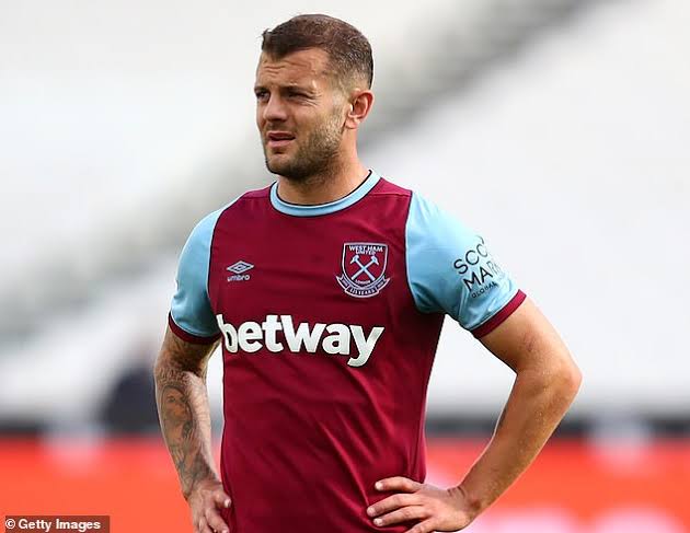 Jack Wilshere while still active at West Ham. 