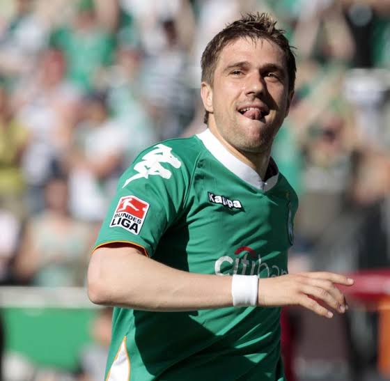 Ivan Klasnic in action for Werder Bremen.