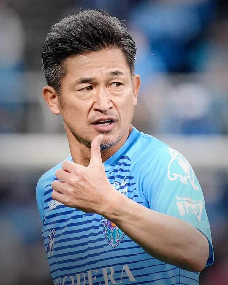 Kazuyoshi Miura: the oldest footballer in the world that still plays at ...