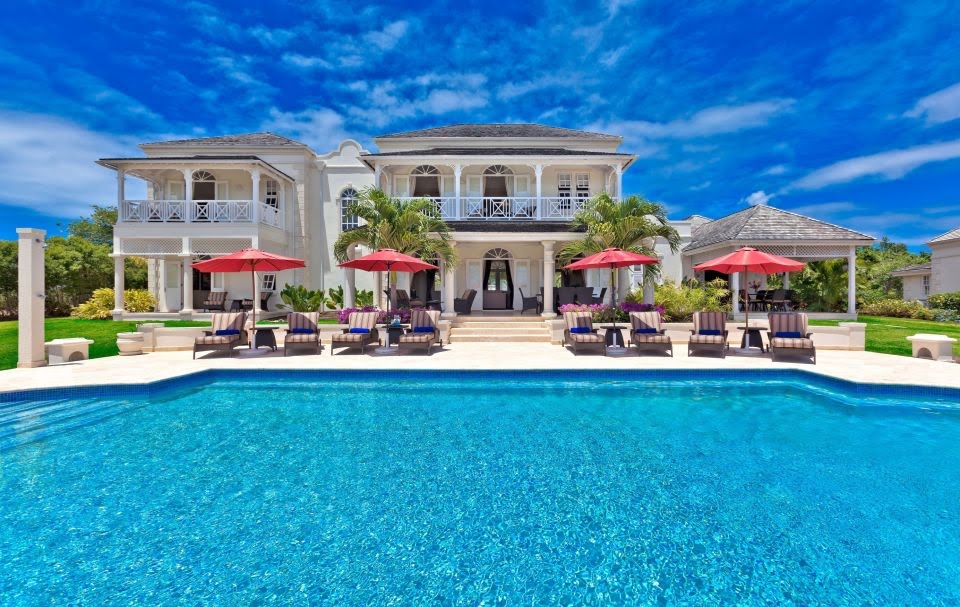 Wayne Rooney's Barbados villa.