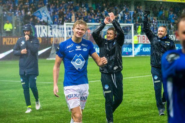 Ole Gunnar Solskjaer coached Erling Haaland between 2015 and 2018. The two Norwegian could reunite at Manchester United anytime soon.  