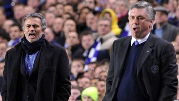 Jose Mourinho and Carlo Ancelotti.