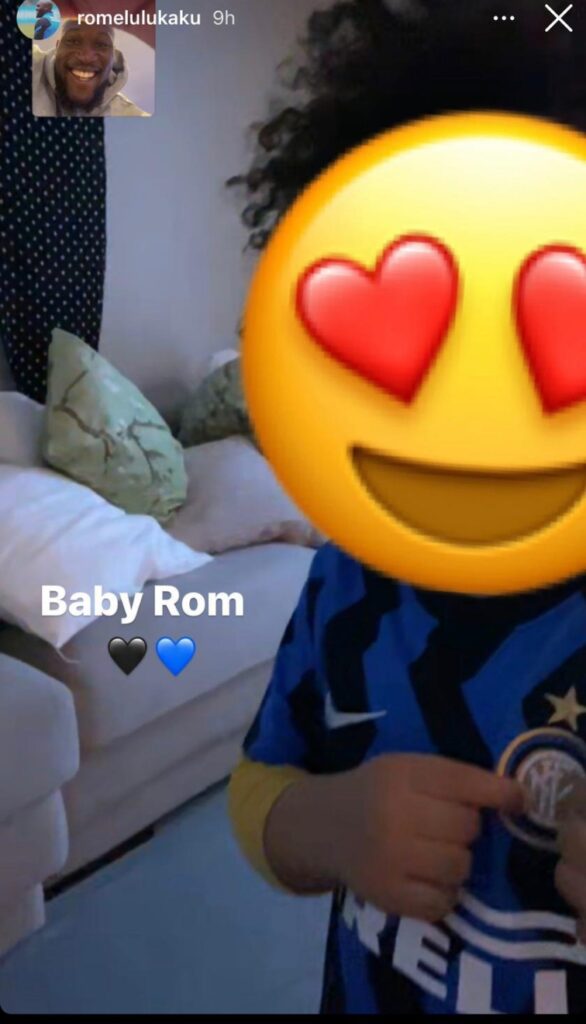 Romelu Lukaku Flaunts his son, Romeo Emmanuel's room