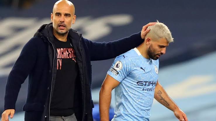 The future of Sergio Aguero hanging at Man City