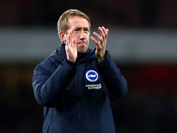 The manager of Brighton, Graham Potter.
