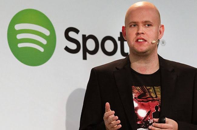Daniel Ek, the owner of Spotify.