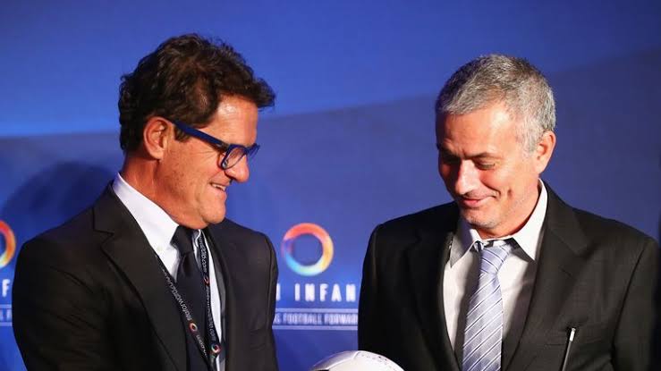 Fabio Capello and Jose Mourinho.