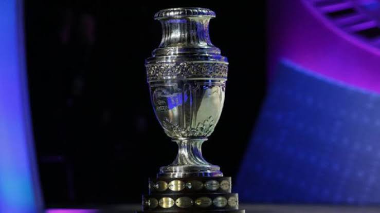 Copa America trophy. 