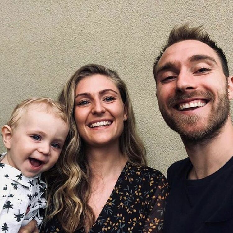 Christian Eriksen has survived for his wife Sabrina Kvist and his two