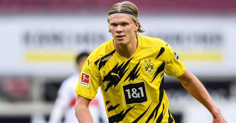 Borussia Dortmund striker, Erling Haaland