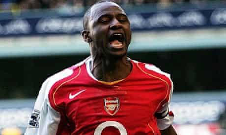  Vieira during his days at Arsenal.