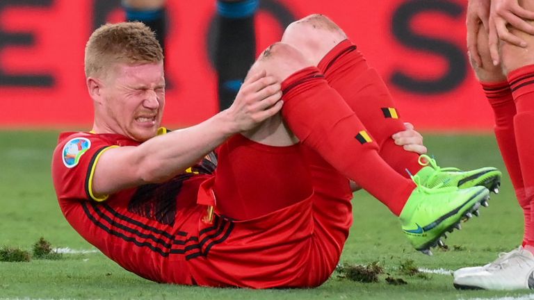 Kevin De Bruyne and Eden Hazard might miss Belgium's quarter-final clash with Italy