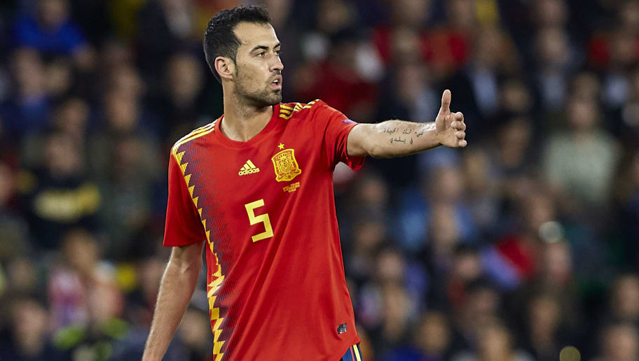 Sergio Busquets of Spain test positive for Covid-19 five days to Euro 2020